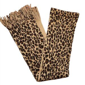 Animal Print Scarf || 72 inches EUC